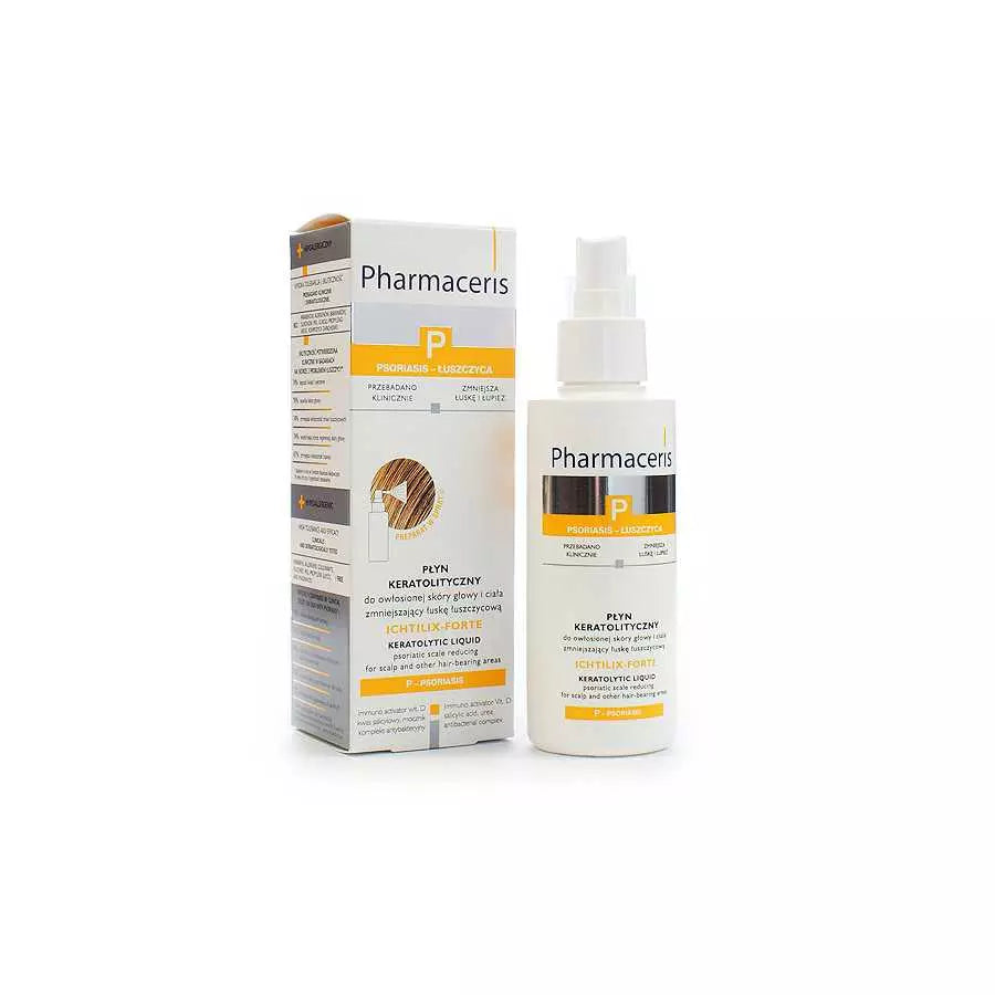 Pharmaceris Psoriatic Scale Reducing Keratolytic Liquid - 125ml | فارماسيرز سائل لمعالجة الصدفية في الرأس و القشور و الحكة - 125 مل