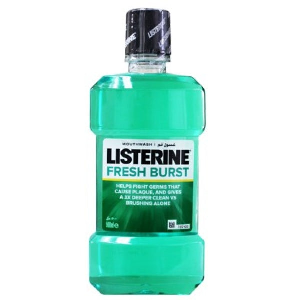Listerine Mouthwash Fresh Burst - 250ml | ليسترين غسول الفم - 250 مل