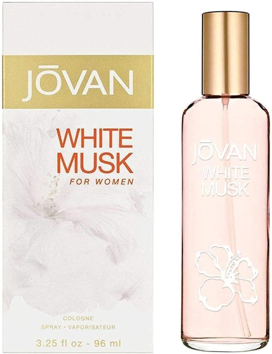 JOVAN White Musk For Women Pour Femme - 96ml | جوفان عطر المسك الابيض للنساء - 96 مل