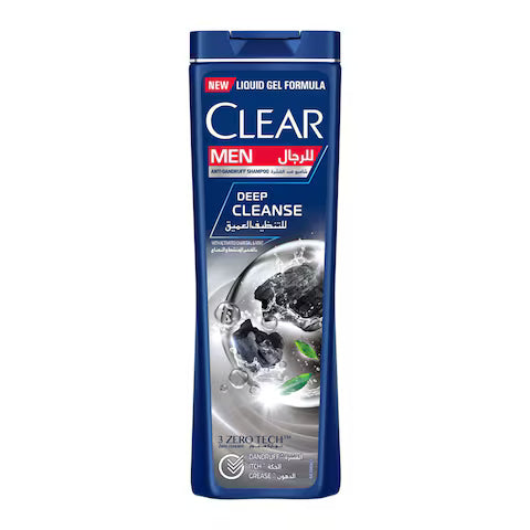 Clean & Clear Anti-Dandruff Shampoo Deep Clean - 360ml | كلين اند كلير شامبو لتنظيف عميق ضد القشرة - 360 مل