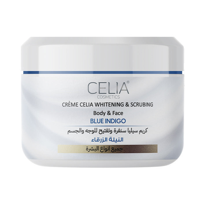 CELIA Creme Celia Whitening & Scrubing Body & Face - 500ml | سيليا كريم لتقشير وتفتيح الجسم الوجه - 500 مل