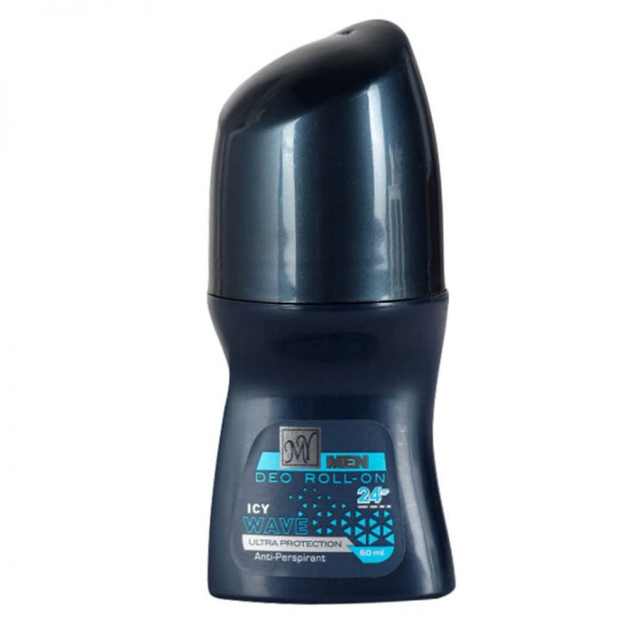 M .Y Icy Wave For Men Deo Roll-On - 50ml | ام واي مزيل تعرق للرجال - 50 مل