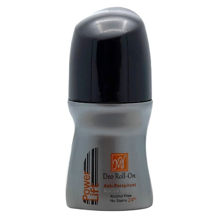 Power Lift 24Hr Men Roll On - 50ml | ام واي باور ليفت 24 ساعة مزيل تعرق للرجال - 50 مل