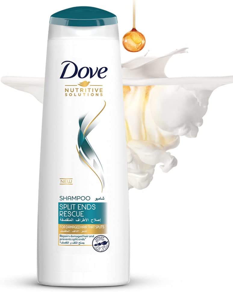 Dove Split Ends Rescue Shampoo - 400ml | دوف شامبو للشعر المتضرر - 400 مل