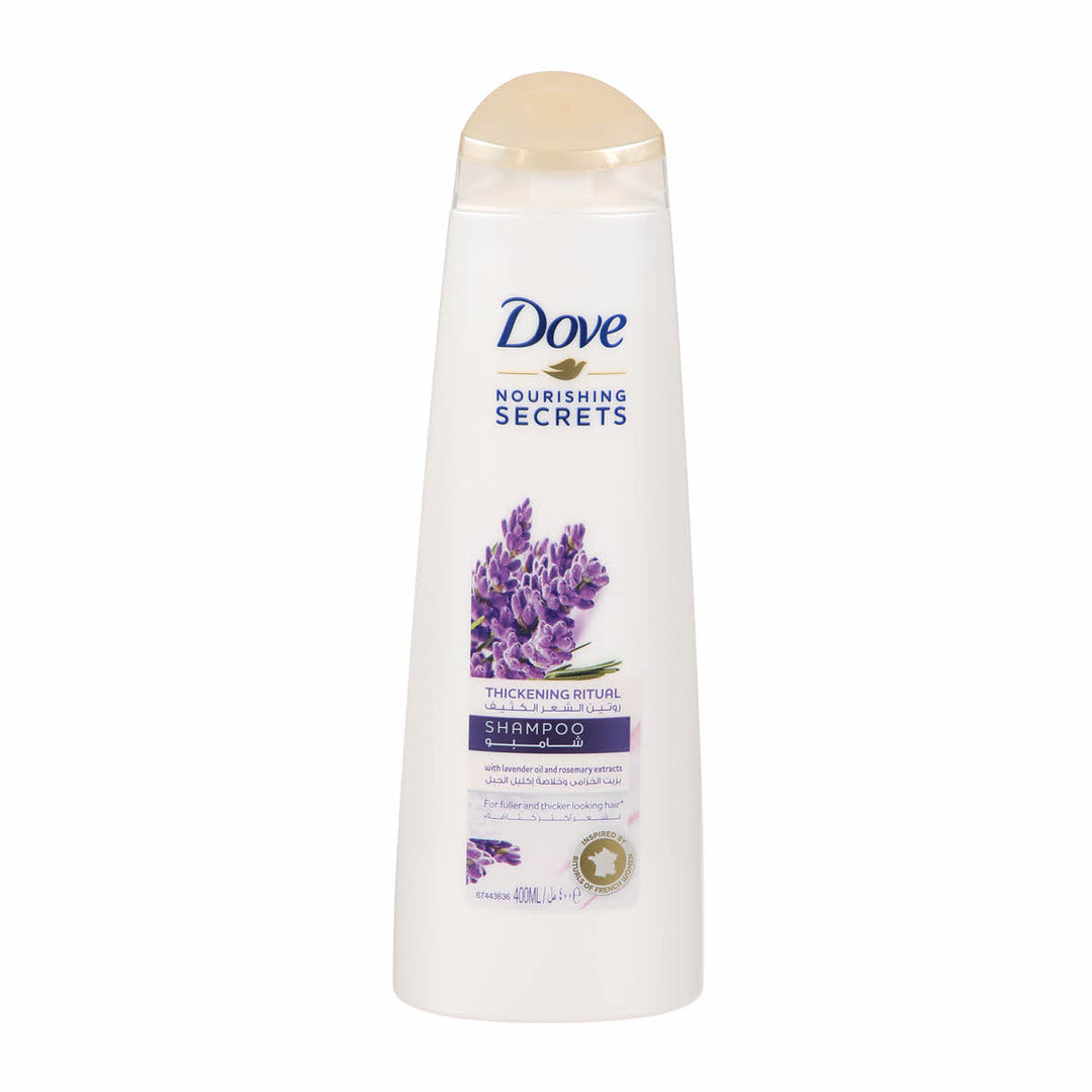 Dove Lavender Thickness Shampoo - 400ml | دوف شامبو مكثف للشعر باللافندر - 400 مل