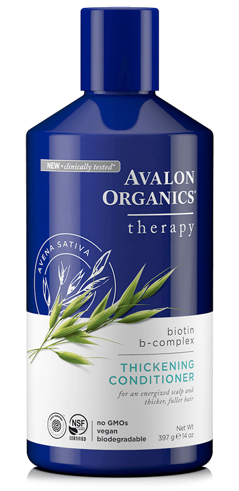AVALON ORGANICS B-Complex Therapy Thickening Conditiner - 397g | افالون اورغانيكس بلسم مكثف و معالج للشعر - 397 غرام