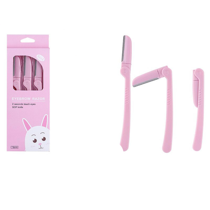 Eyebrow Razor 3 in 1 - 3pcs | شفرات حواجب 3 في 1 - 3 قطع