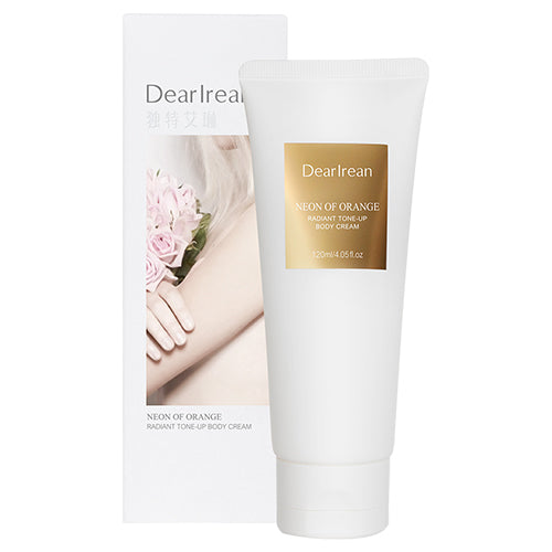 DearIrean Radiant Tone-Up Body Cream Neon Of Orange - 120ml | ديرارين كريم الجسم الموحد للون - 120 مل