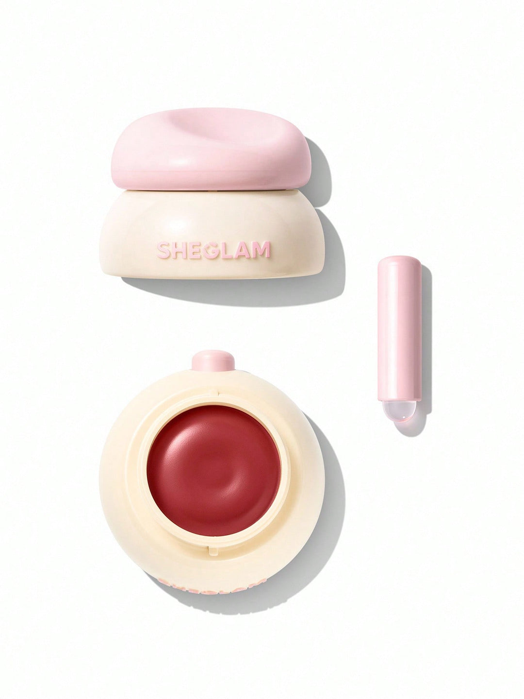 SHEGLAM Bounce Putty Pocket Lip Pot-Sangria Slay - 3.5g | شيكلام أحمر شفاه بوكيت ليب بوت - 3.5 غ