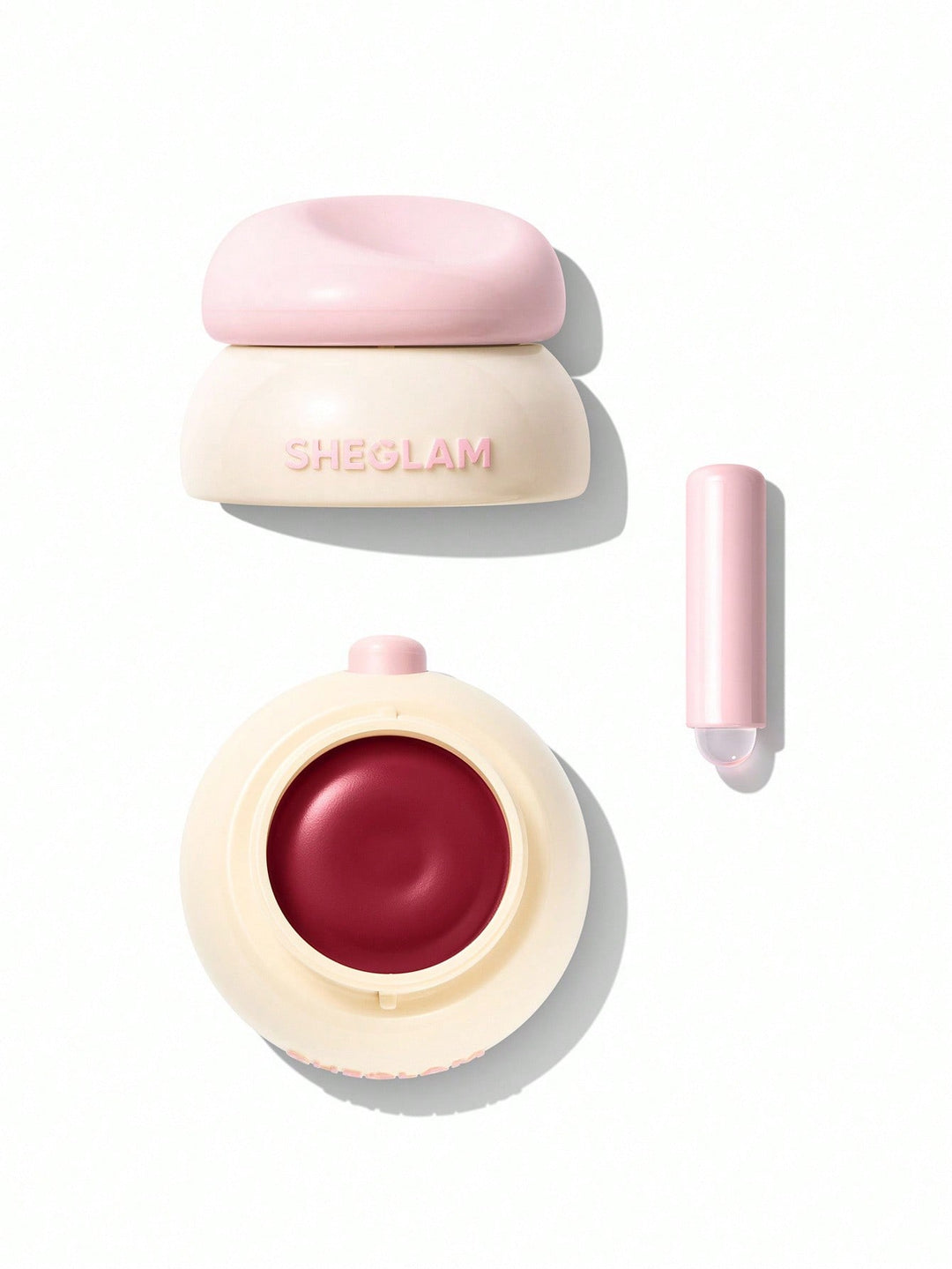 SHEGLAM Bounce Putty Pocket Lip Pot-Sangria Slay - 3.5g | شيكلام أحمر شفاه بوكيت ليب بوت - 3.5 غ