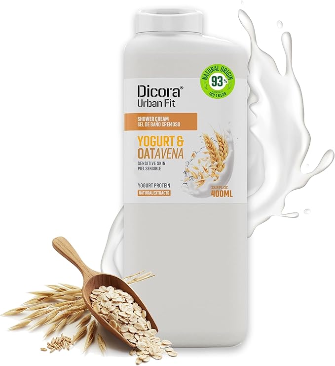 Dicora Cream shower gel De Bano Cremoso - 400ml | ديكورا شاور جل باللبن و الشوفان - 400 مل