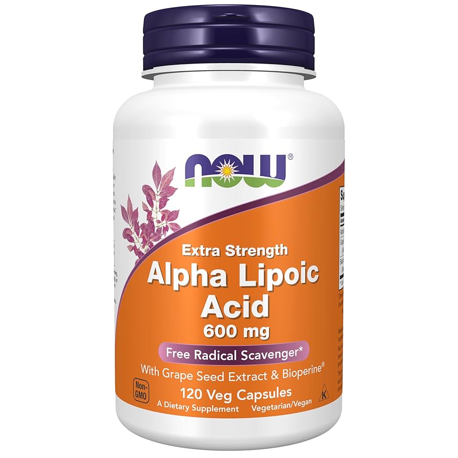 Alpha Lipoic Acid 600mg - 60veg Capsules