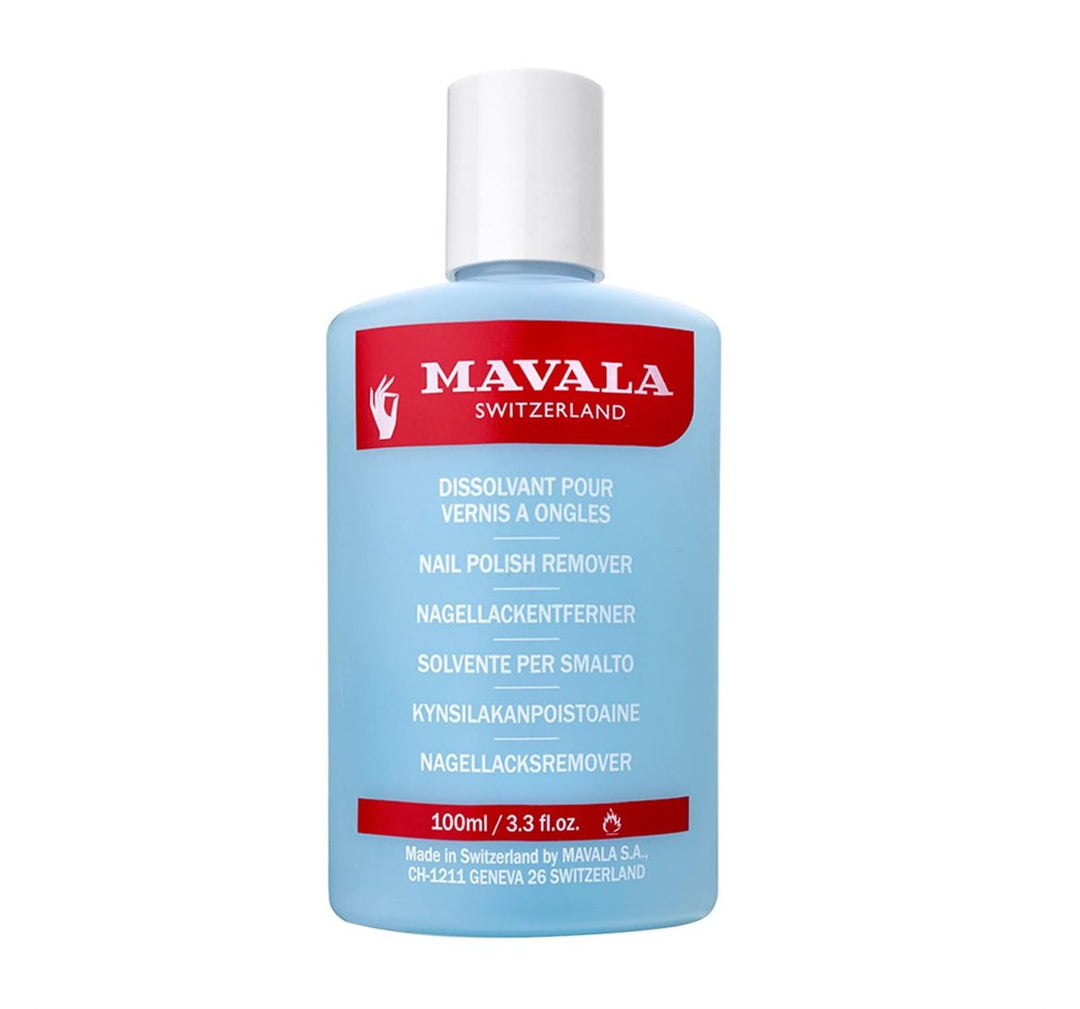 MAVALA Mild Nail Polish Remover With acetone - 100ml | مافالا مزيل صبغ اظافر خفيف الشدة - 100 مل