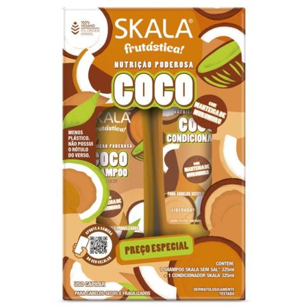 Skala Coco Kit Shampoo + Conditioner - 325x325ml | سكالا بلسم + شامبو - 325x325 مل