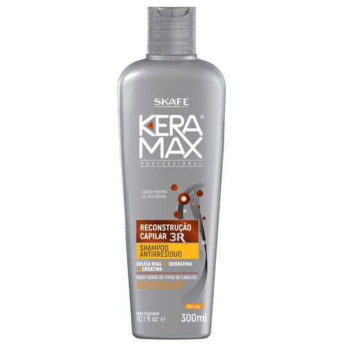 SKAFE Kera Max Anti Residue Shampoo - 300ml | سكاف شامبو مضاد للترسبات - 300 مل
