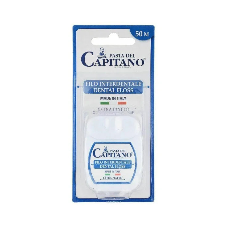 CAPITANO Dental Floss - 50m |كابيتانو خيط تنظيف الاسنان - 50 م