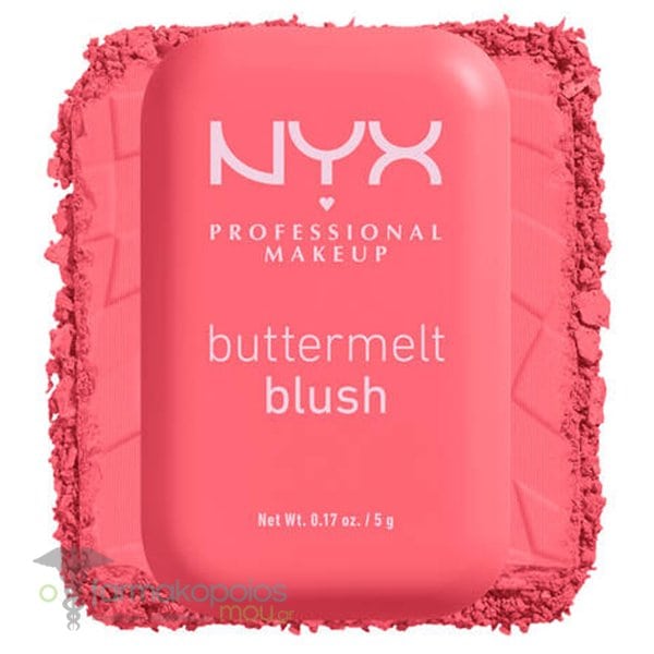 NYX Buttermelt Blush - 5g | ان واي اكس بلاش - ٥ غرام