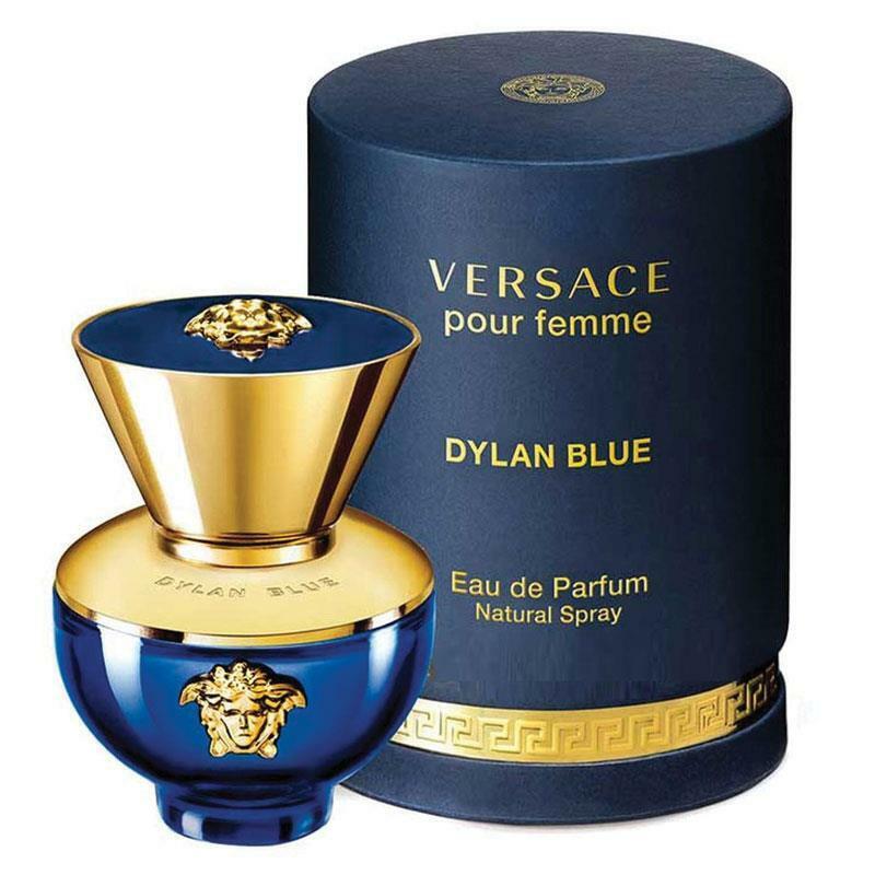 VERSACE DYLAN BLUE POUR FEMME - 100ml EDP | عطر فيرزاتشي ديلان بلو للنساء - 100 مل