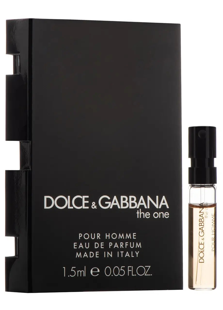 Sample The One For Men by D&G - 1.5ml / عينة عطر دولتشي آند غابانا ذا وان اودي برفام للرجال - 1,5 مل