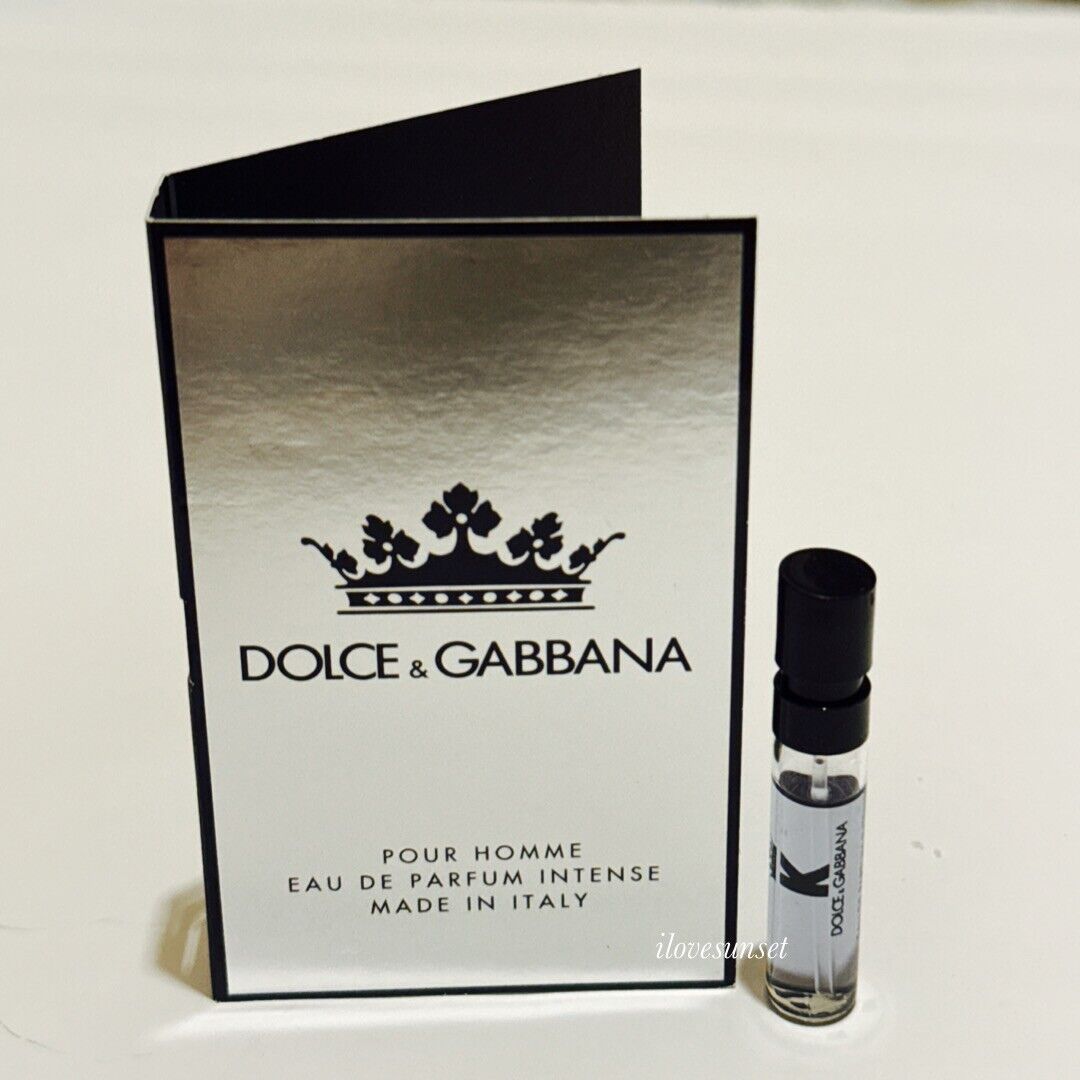 Sample KING INTENSE by D&G - 1.5ml | عينة عطر كي انتينز دولتشي آند غابانا للرجال - 1.5 مل