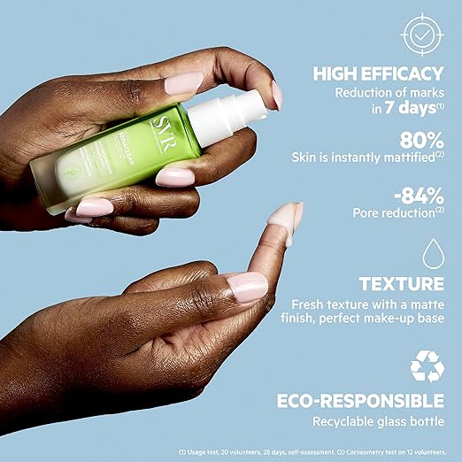 SVR Sebiaclear Serum Correcteur - 30ml | اس في ار سيبياكلير سيروم مصحح كلي للوجه - 30 مل