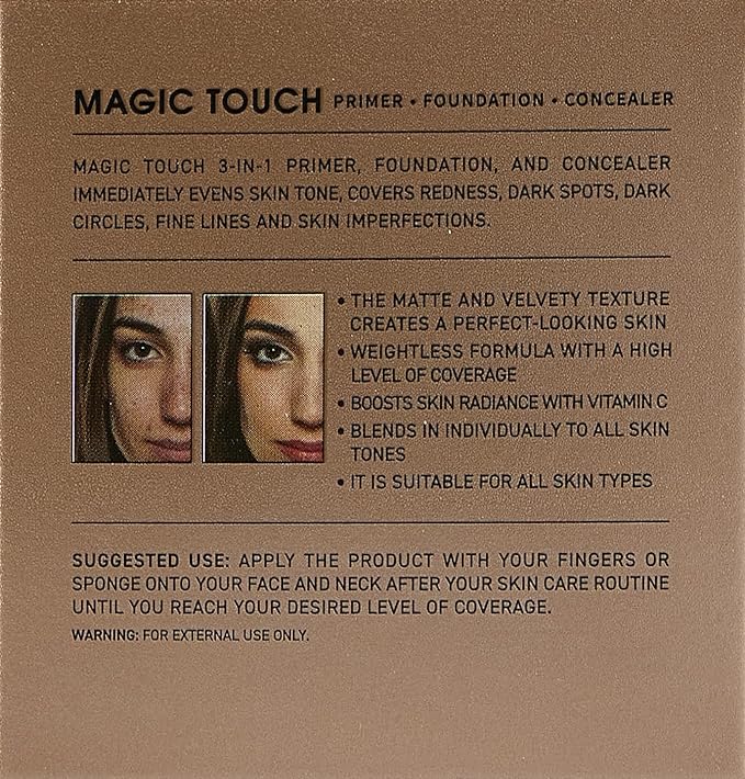 BioBalance Magic touch  | بايو بالانس كريم اساس طبي  برايمر + فوندشن + كونسيلر