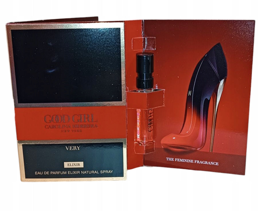 Carolina Herrera Sample GOODGIRL VERY ELIXIR EDP - 1.5 ml | كارولينا هيريرا عينة عطر فيري جود جيرل - 1.5 مل