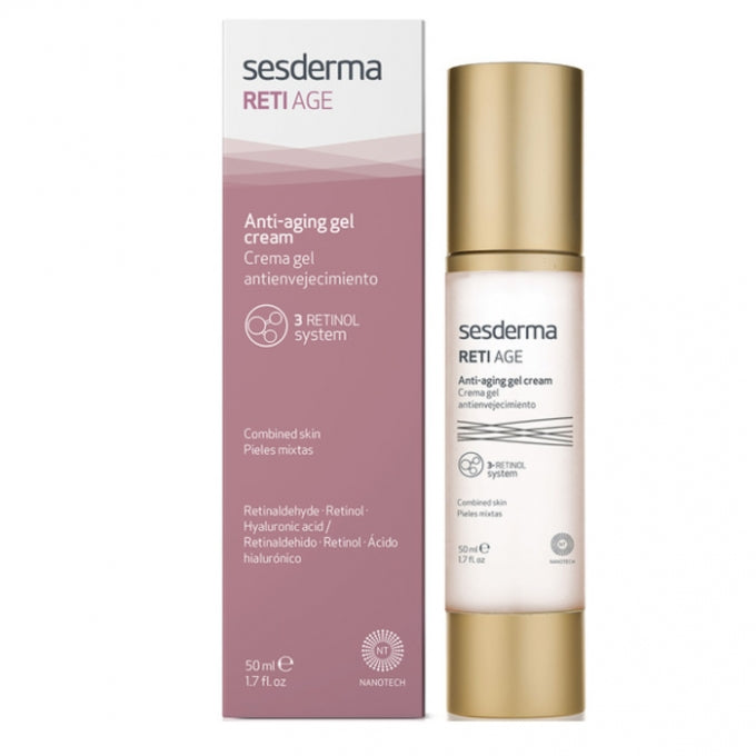 Sesderma Reti Age Anti Aging Gel Cream - 50ml | سيسديرما كريم جل ريتينول مضاد للتجاعيد - 50 مل