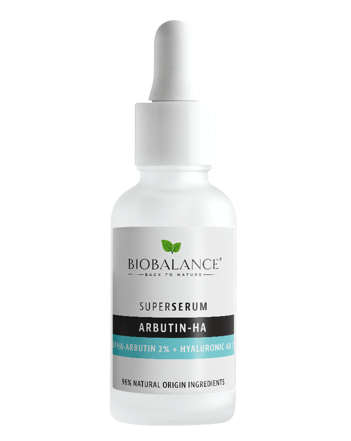 Bio Balance Super Serum Arbutin - HA  - 30ml | بايو بالانس سيروم الفا اربوتين و حمض الهيالورنيك - 30 مل