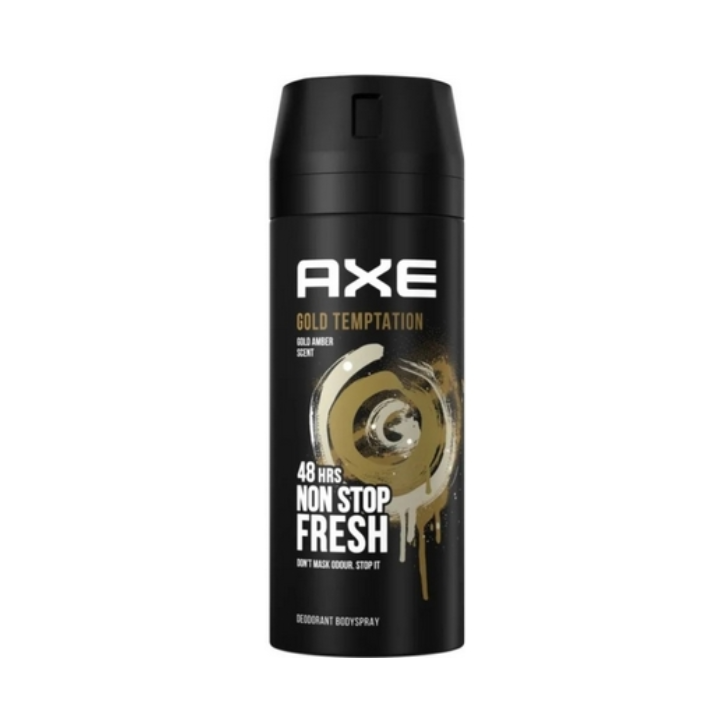 AXE Gold Temptation Body Spray - 150ml| اكس بخاخ جسم -150 مل