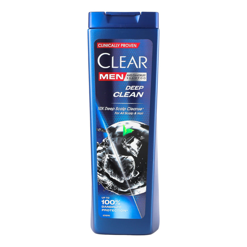 CLEAR Men Anti-Dandruff Shampoo Deep Clean 10x Deep Sclap For All Sclap & Hair - 360ml | كلير شامبو التنظيف العميق ضد القشرة للرجال - 360 مل