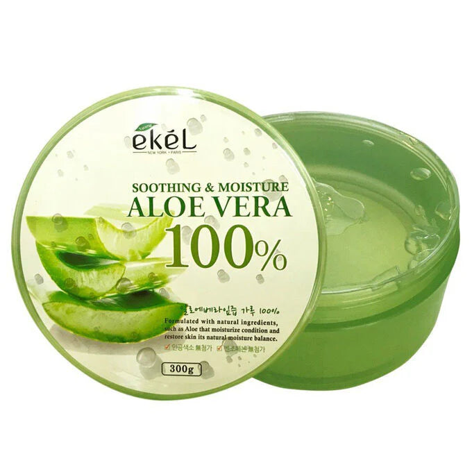 Ekel Soothing Gel Aloe Soothing gel with aloe - 300g | ايكل الكوري جل الاوفيرا المهدئ - 300 غرام