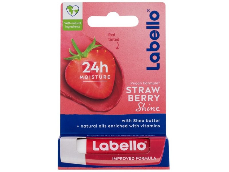 Labello 24h Lip Shine Moisture Tinted - 4.8g | لابيللو مرطب للشفاه 24 ساعة مع لون - 4.8 غرام