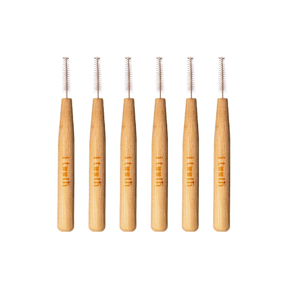 i tooth Interdental Bamboo Brush | اي توث فرشاة تنظيف بين الأسنان