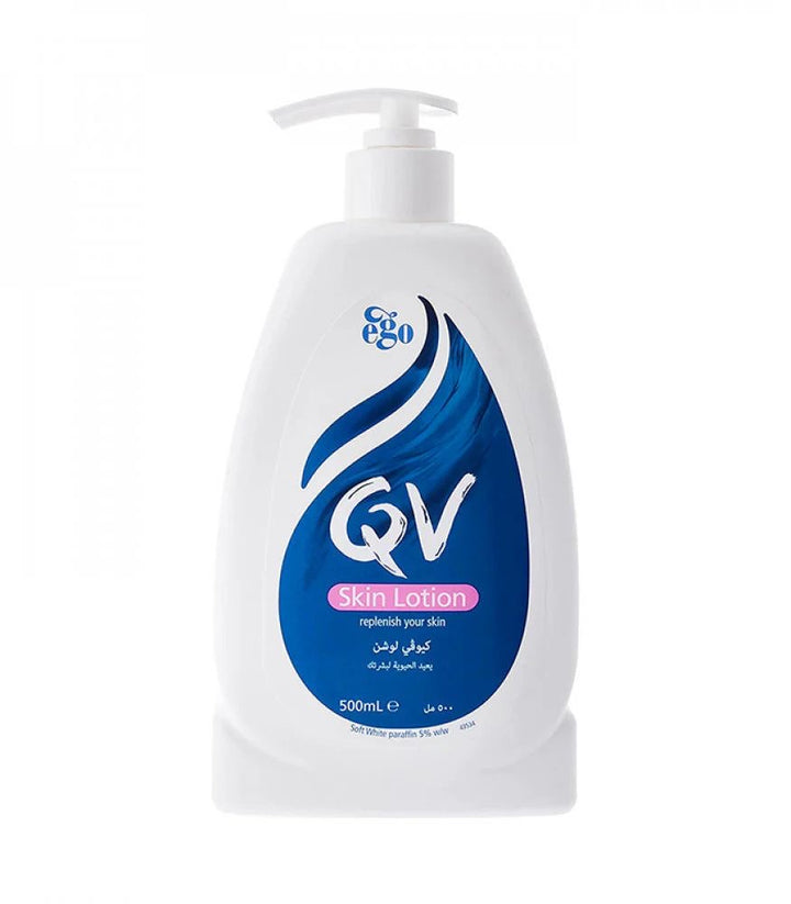 QV Skin Lotion Replenish Your Skin - 500ml  | كيو في لوشن مرطب للجسم - 500 مل