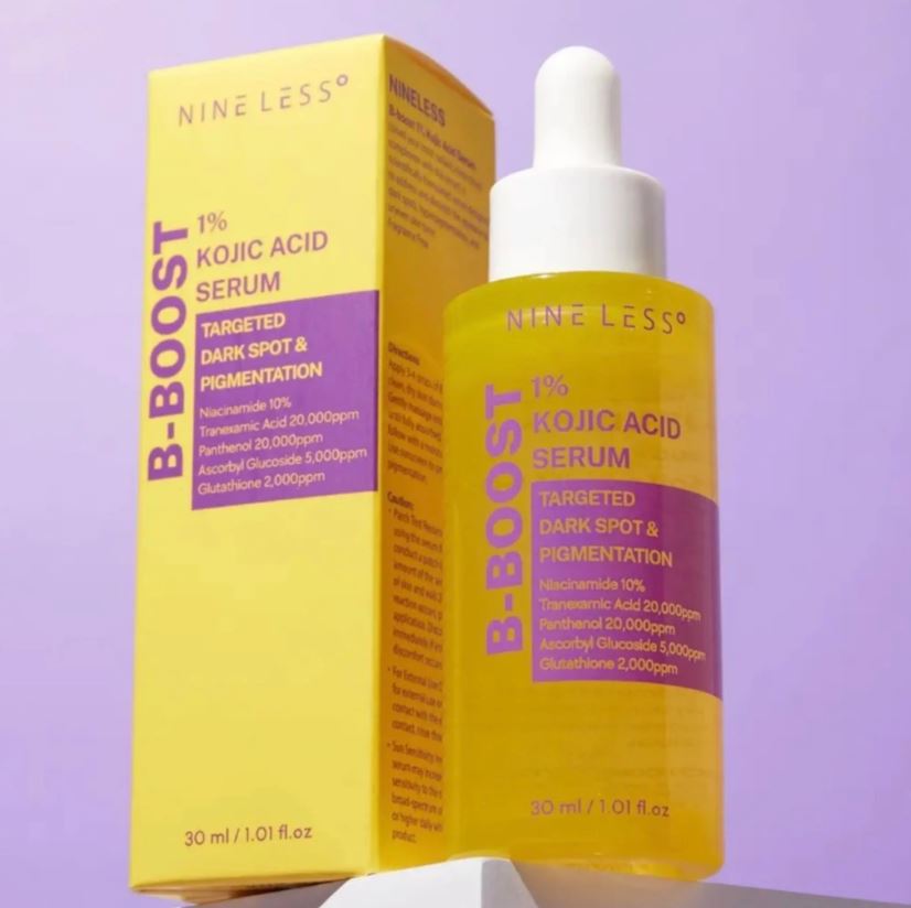 NINE LESS B-Boost 1% Kojic Acid Serum - 30ml | ناين ليس سيروم كوجك اسيد 1% - 30 مل