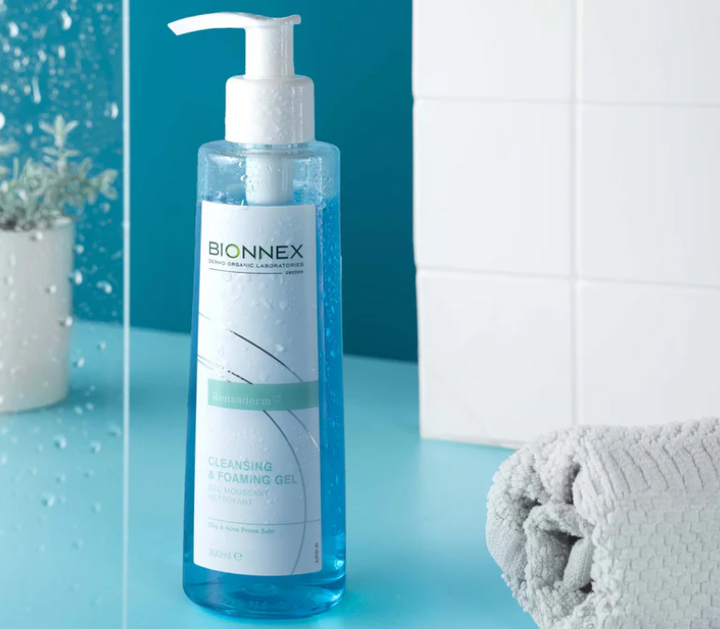 Bionnex Rensaderm Cleansing Gel - 200ml | بايونكس غسول جيل للبشرة الدهنية - 200 مل