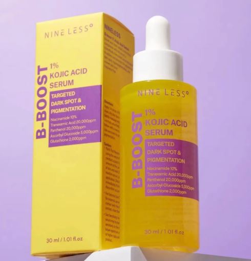 NINE LESS B-Boost 1% Kojic Acid Serum - 30ml | ناين ليس سيروم كوجك اسيد 1% - 30 مل