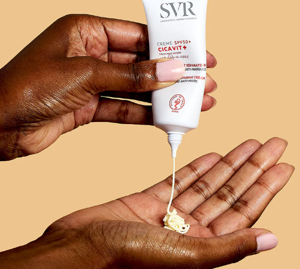 Cicavit Creme  Soothing Repairing cream Spf50 - 40ml | كريم سيكافيت  مرمم ومهدئ بعامل حماية 50 - 40 مل
