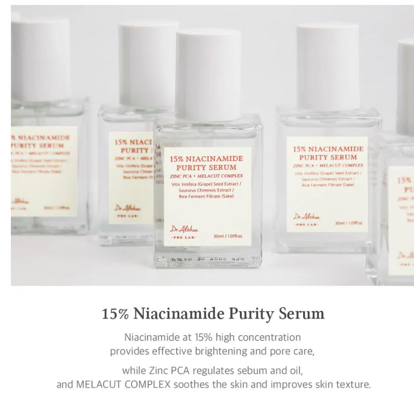 Dr.Althea 15% Niacinamide Purity Serum - 30ml | دكتور الثيا 15% نياسيناميد سيروم - 30 مل