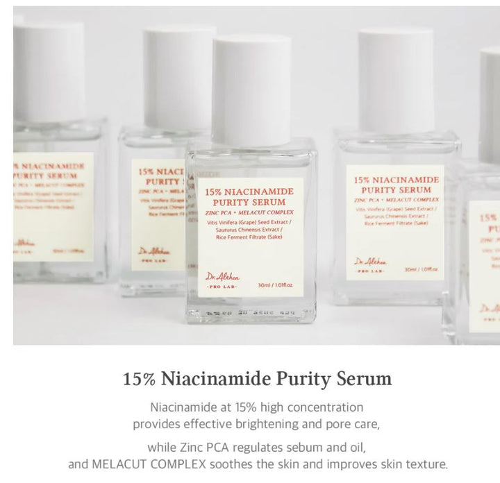 Dr.Althea 15% Niacinamide Purity Serum - 30ml | دكتور الثيا 15% نياسيناميد سيروم - 30 مل