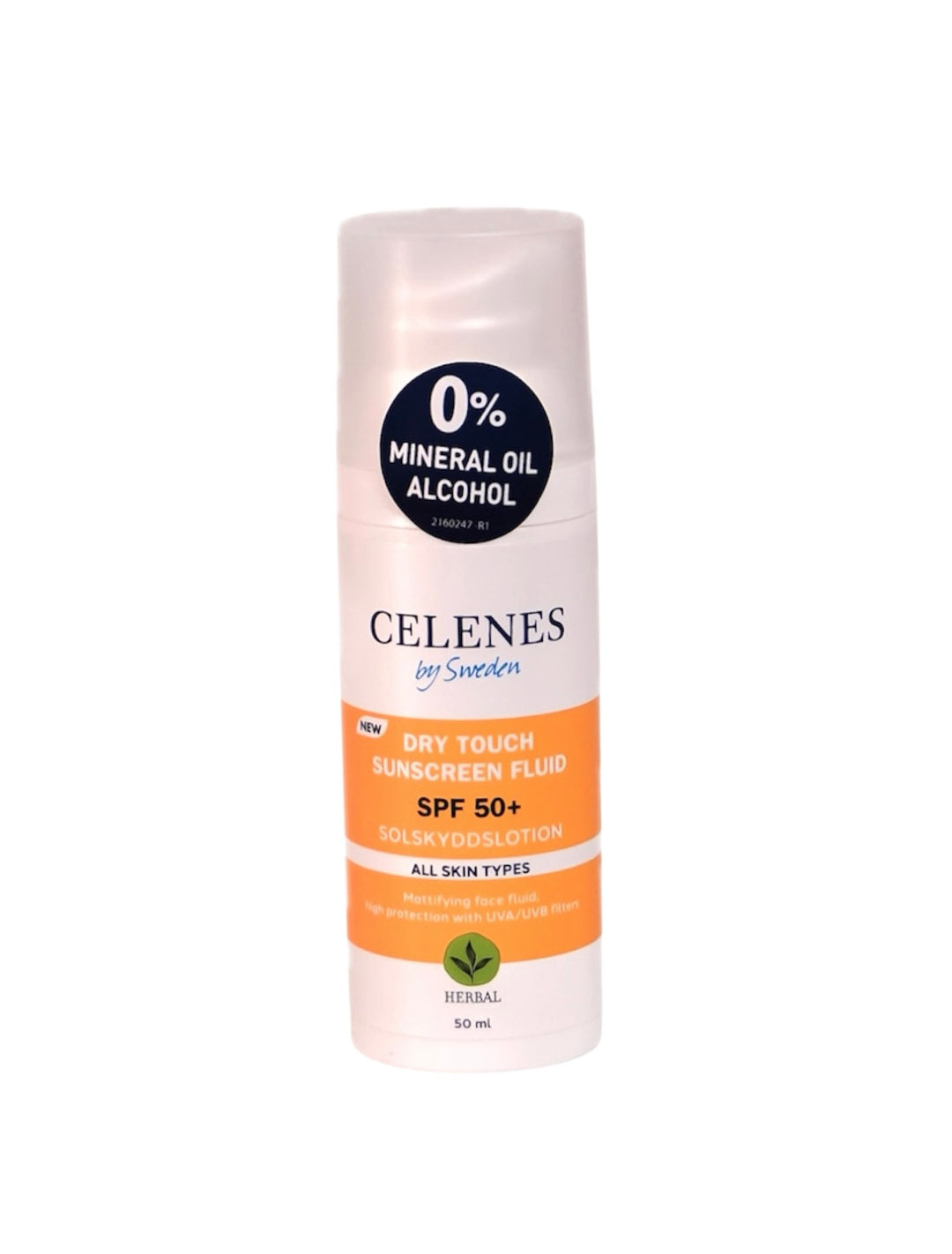 Celenes Dry Touch Sunscreen Fluid Spf50+ - 50ml | سيلينس واقي شمسي سائل - 50 مل