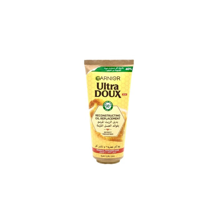 Garnier Ultra Doux Reconstructing Oil Replacement - 200ml | غارنييه بديل الزيت ألترا دو لإعادة بناء الشعر - 200 مل