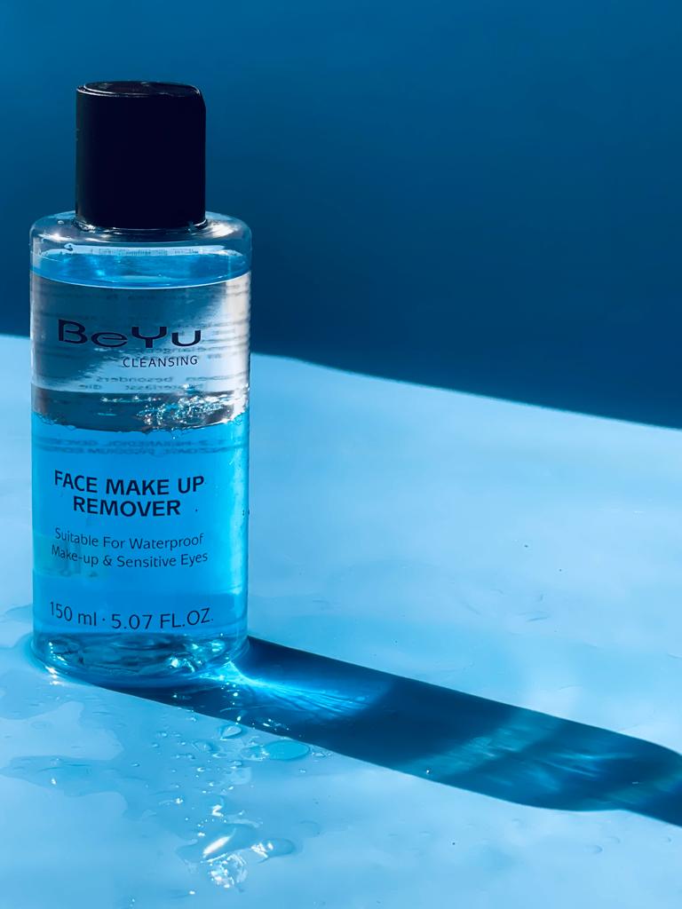 BeYu Face Make UP Remover - 150ml | بيو مزيل مكياج ثنائي الطور - 150 مل