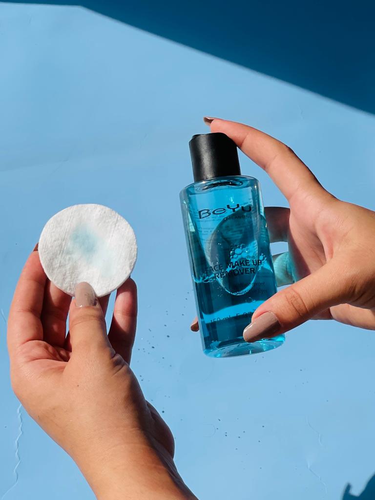 BeYu Face Make UP Remover - 150ml | بيو مزيل مكياج ثنائي الطور - 150 مل