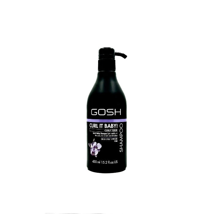 Gosh Curl It Baby Shampoo - 450ml | جوش شامبو للشعر الكيرلي - 450 مل