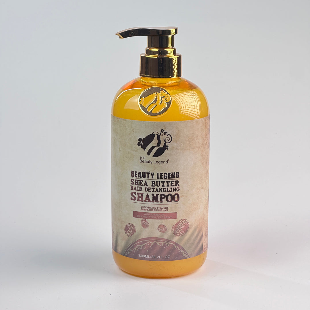Top Beauty Legend Shea Butter Hair Detangling Shampoo - 800ml | اسطورة الجمال شامبو بزبدة الشيا لفك تشابك الشعر - 800 مل
