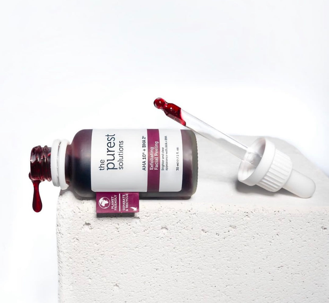 The Purest Solutions Exfoliating Facial Peeling  - 30ml | ذا بيورست سيروم مقشر الأحماض - 30 مل