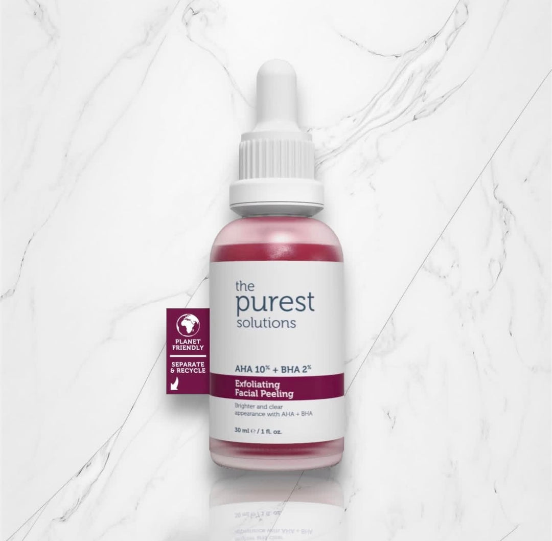 The Purest Solutions Exfoliating Facial Peeling  - 30ml | ذا بيورست سيروم مقشر الأحماض - 30 مل