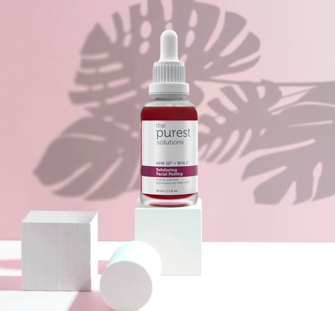 The Purest Solutions Exfoliating Facial Peeling  - 30ml | ذا بيورست سيروم مقشر الأحماض - 30 مل